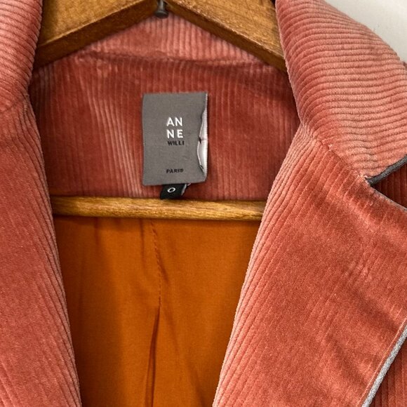 Salmon Corduroy Jacket - Picture 3 of 9